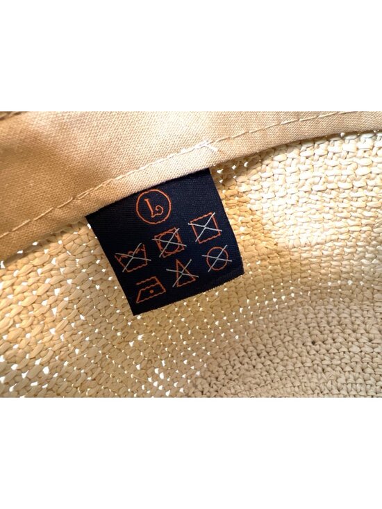 Genuine Panama Hats Handmade Equador  Carludovica Palmata Large Colorful Trim main image 5